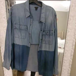 True Religion Women's Denim Shirt
